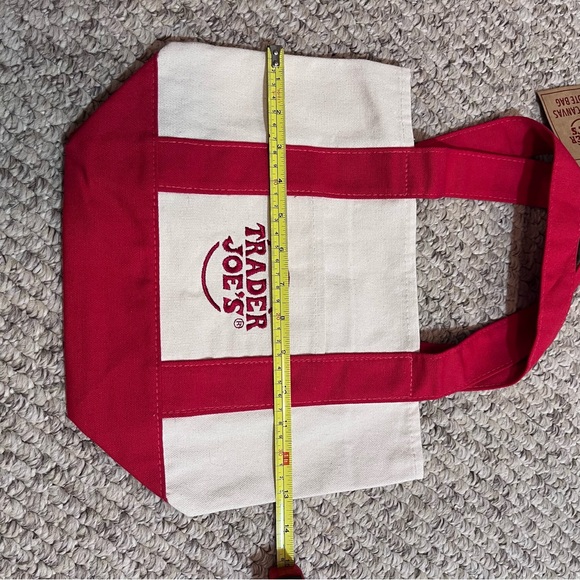 NEW Trader Joe’s Mini Tote Bag SET of Four- Viral Limited Edition- Almost Gone!! - Picture 2 of 12